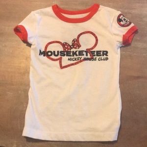 Mouseketeer kids XXS shirt